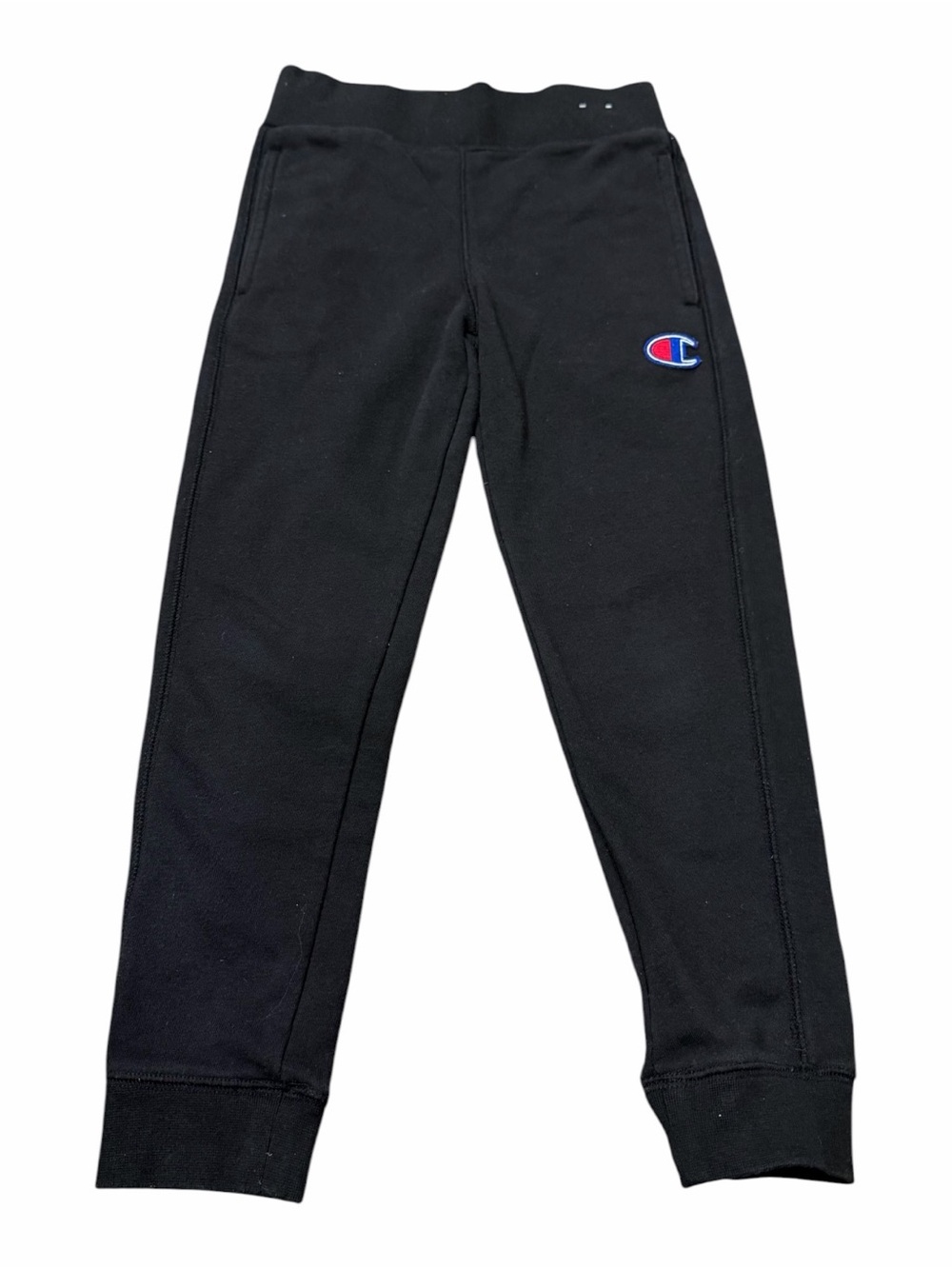 Champion Kids' Boys Premium Fleece Joggers (Big Boy) Size Small 7-8, Black